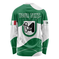 Personalized Italy Marche Long Sleeve Shirt Flag Style LT19