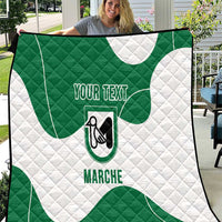 Personalized Italy Marche Quilt Flag Style - Wonder Print Shop