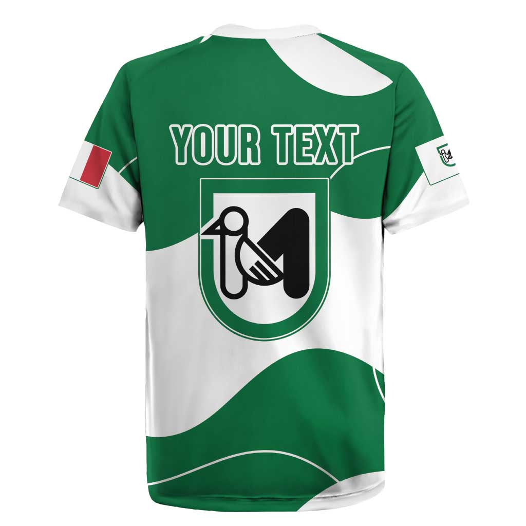 Personalized Italy Marche Rugby Jersey Flag Style LT19