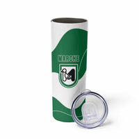 Personalized Italy Marche Skinny Tumbler Flag Style - Wonder Print Shop