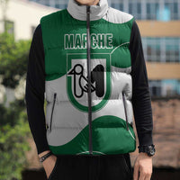 Personalized Italy Marche Sleeveless Puffer Jacket Flag Style LT19