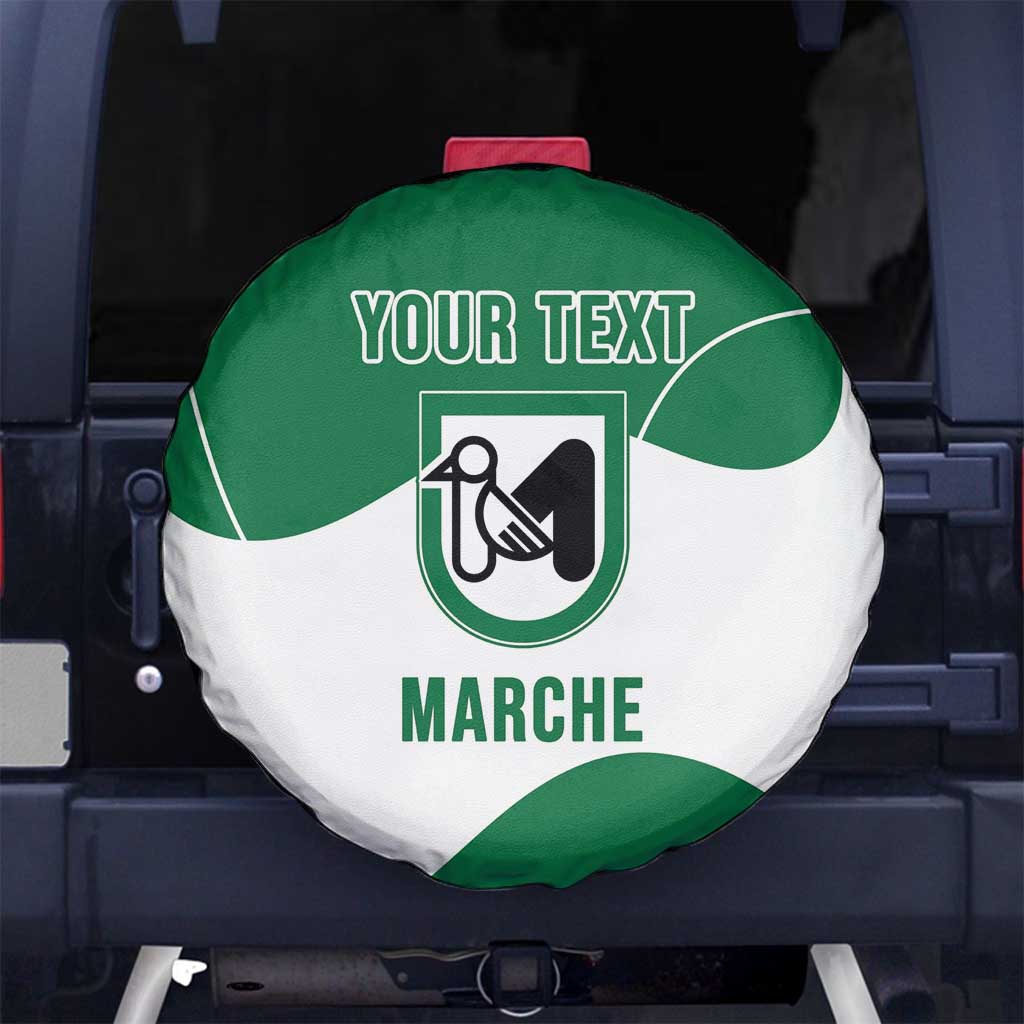 Personalized Italy Marche Spare Tire Cover Flag Style - Wonder Print Shop
