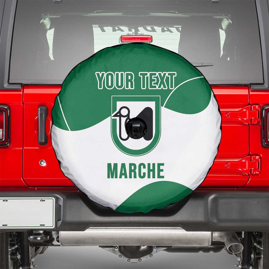 Personalized Italy Marche Spare Tire Cover Flag Style - Wonder Print Shop