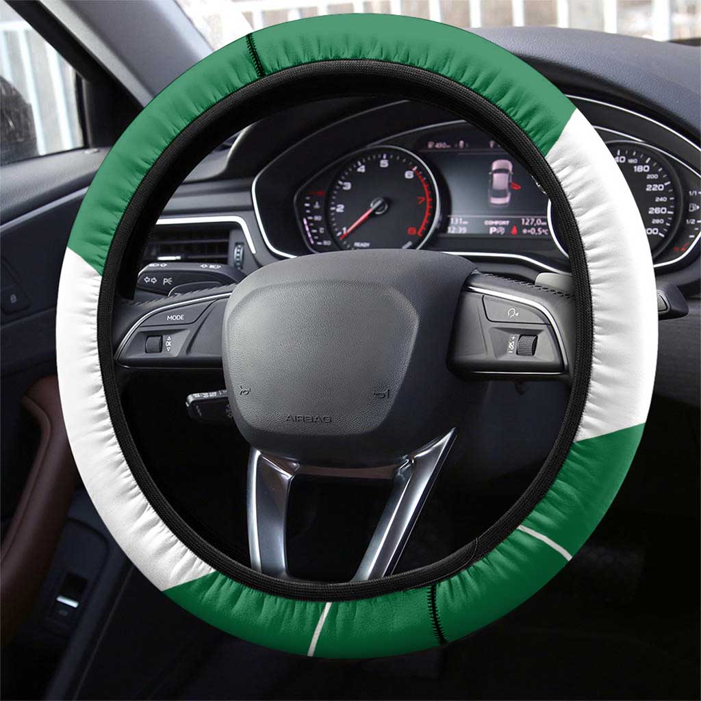 Italy Marche Steering Wheel Cover Flag Style - Wonder Print Shop