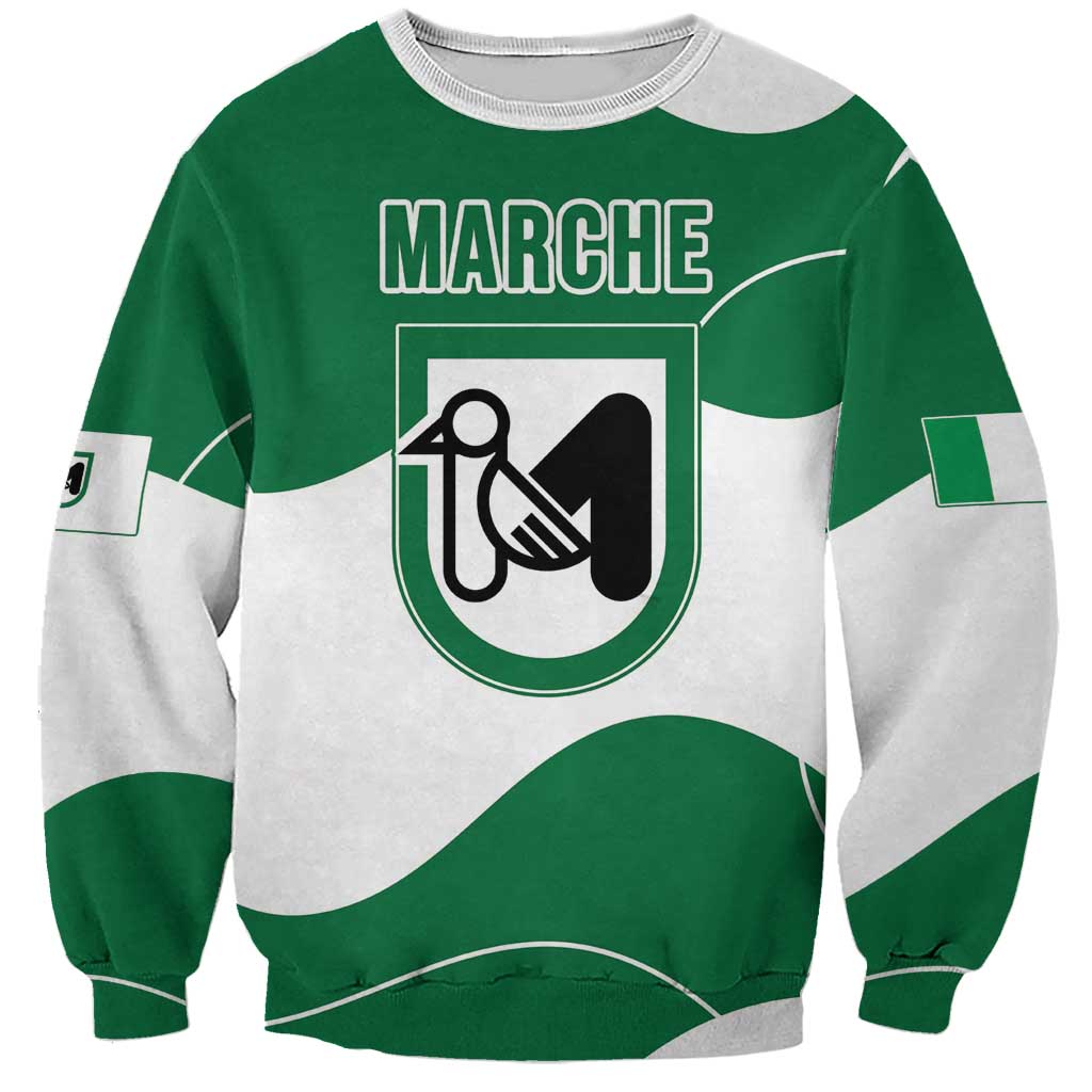 Personalized Italy Marche Sweatshirt Flag Style LT19