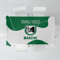 Personalized Italy Marche Tablecloth Flag Style - Wonder Print Shop