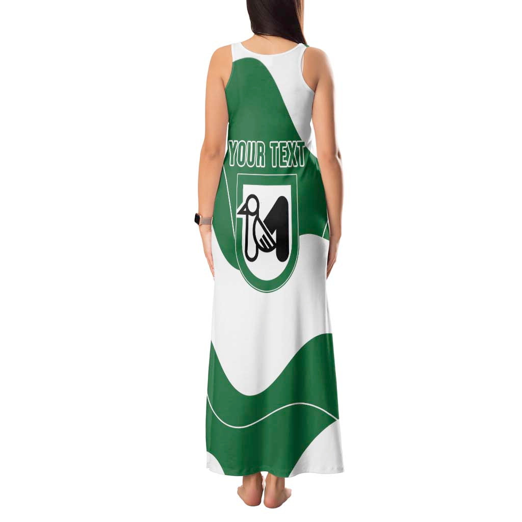 Personalized Italy Marche Tank Maxi Dress Flag Style LT19