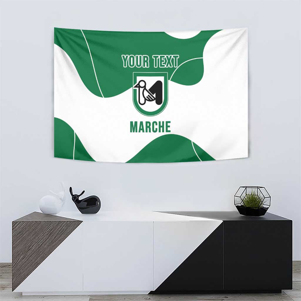 Personalized Italy Marche Tapestry Flag Style - Wonder Print Shop