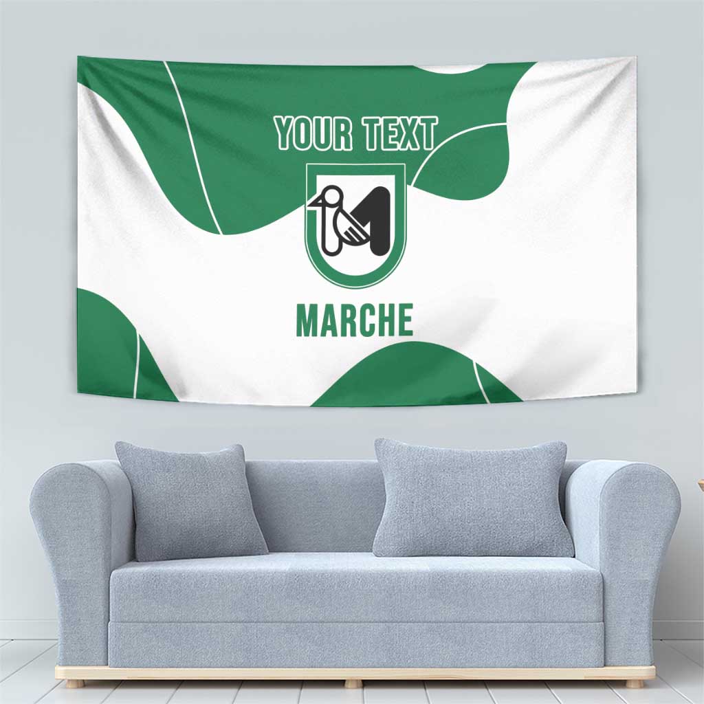 Personalized Italy Marche Tapestry Flag Style - Wonder Print Shop