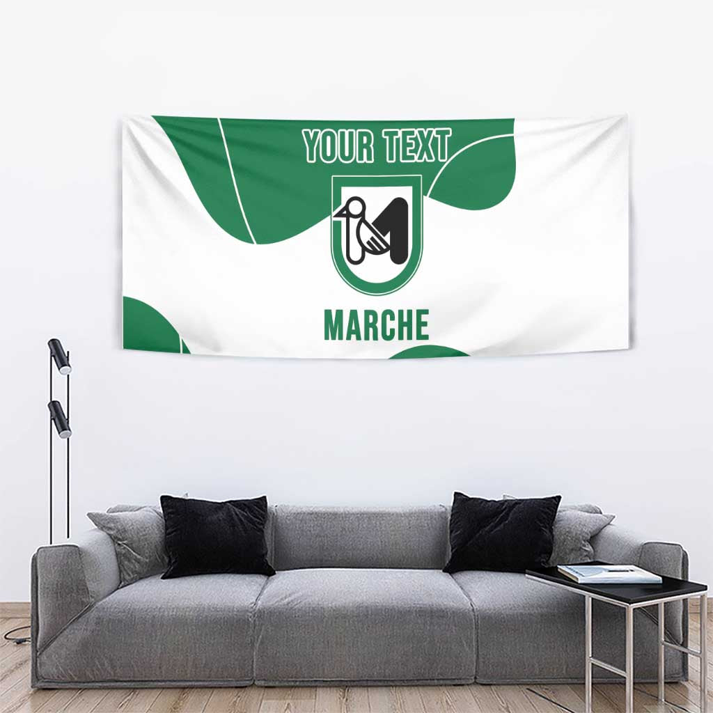 Personalized Italy Marche Tapestry Flag Style - Wonder Print Shop