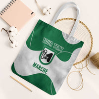 Personalized Italy Marche Tote Bag Flag Style - Wonder Print Shop