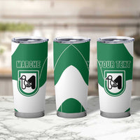 Personalized Italy Marche Tumbler Cup Flag Style - Wonder Print Shop