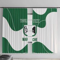 Personalized Italy Marche Window Curtain Flag Style - Wonder Print Shop