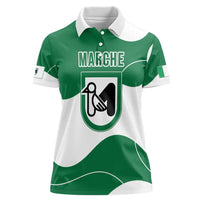 Personalized Italy Marche Women Polo Shirt Flag Style LT19