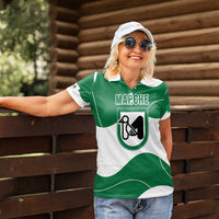 Personalized Italy Marche Women Polo Shirt Flag Style LT19