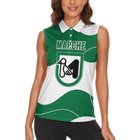 Personalized Italy Marche Women Sleeveless Polo Shirt Flag Style LT19