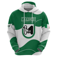 Personalized Italy Marche Zip Hoodie Flag Style LT19