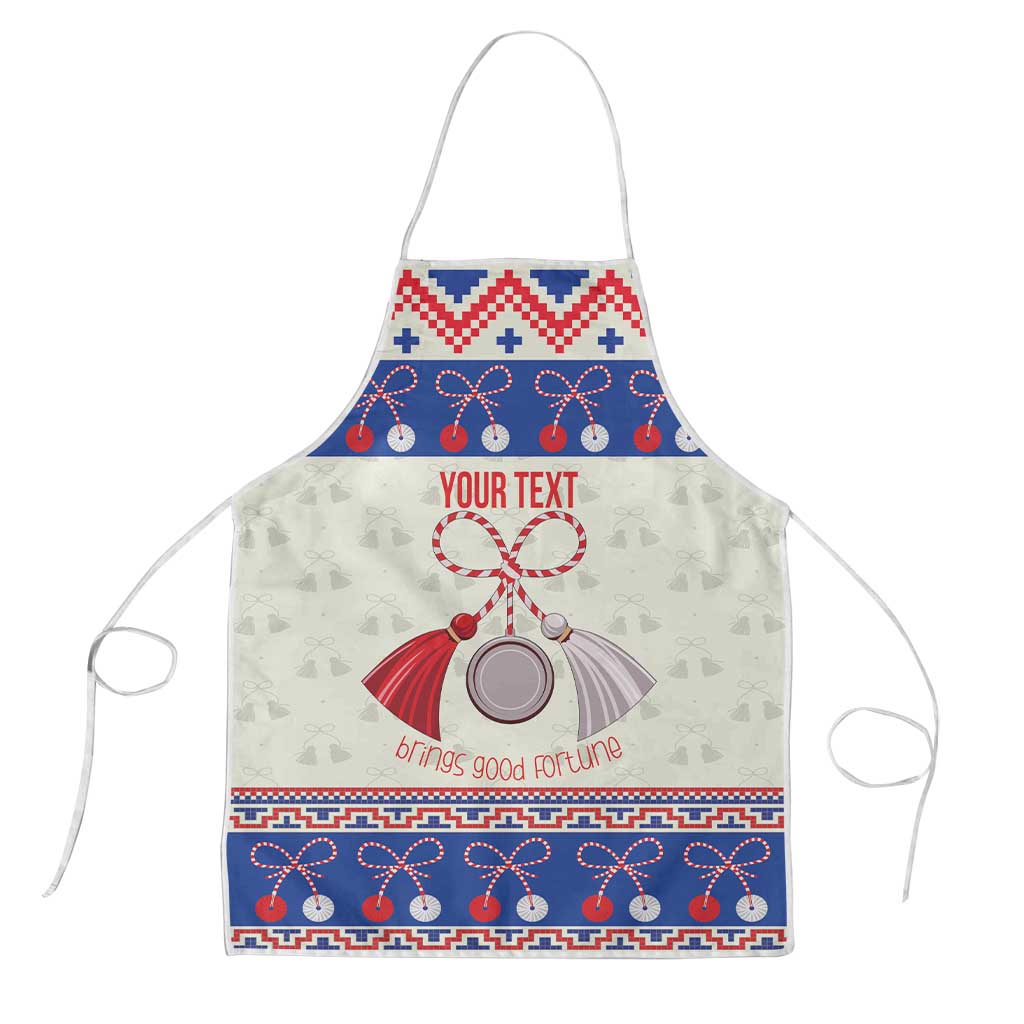 Personalized Moldova Christmas Apron Martisor Moldova Traditional - Wonder Print Shop