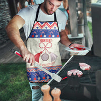 Personalized Moldova Christmas Apron Martisor Moldova Traditional - Wonder Print Shop
