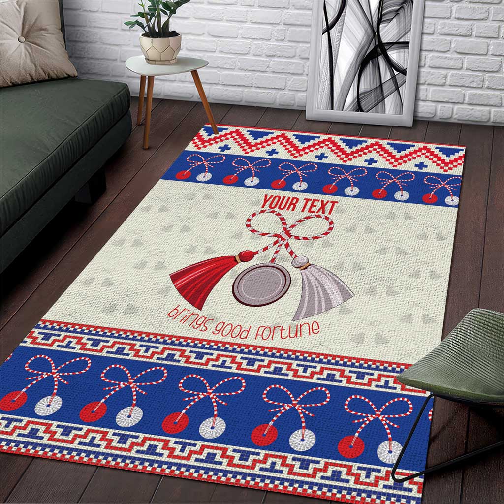 Personalized Moldova Christmas Area Rug Martisor Moldova Traditional - Wonder Print Shop