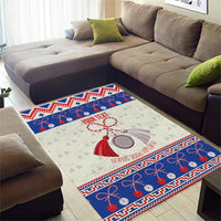Personalized Moldova Christmas Area Rug Martisor Moldova Traditional - Wonder Print Shop