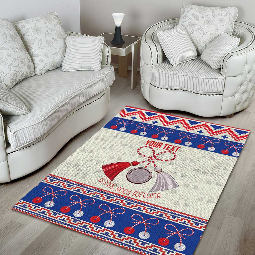 Personalized Moldova Christmas Area Rug Martisor Moldova Traditional - Wonder Print Shop