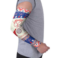 Personalized Moldova Christmas Arm Sleeves Martisor Moldova Traditional - Wonder Print Shop