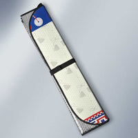 Personalized Moldova Christmas Auto Sun Shade Martisor Moldova Traditional - Wonder Print Shop