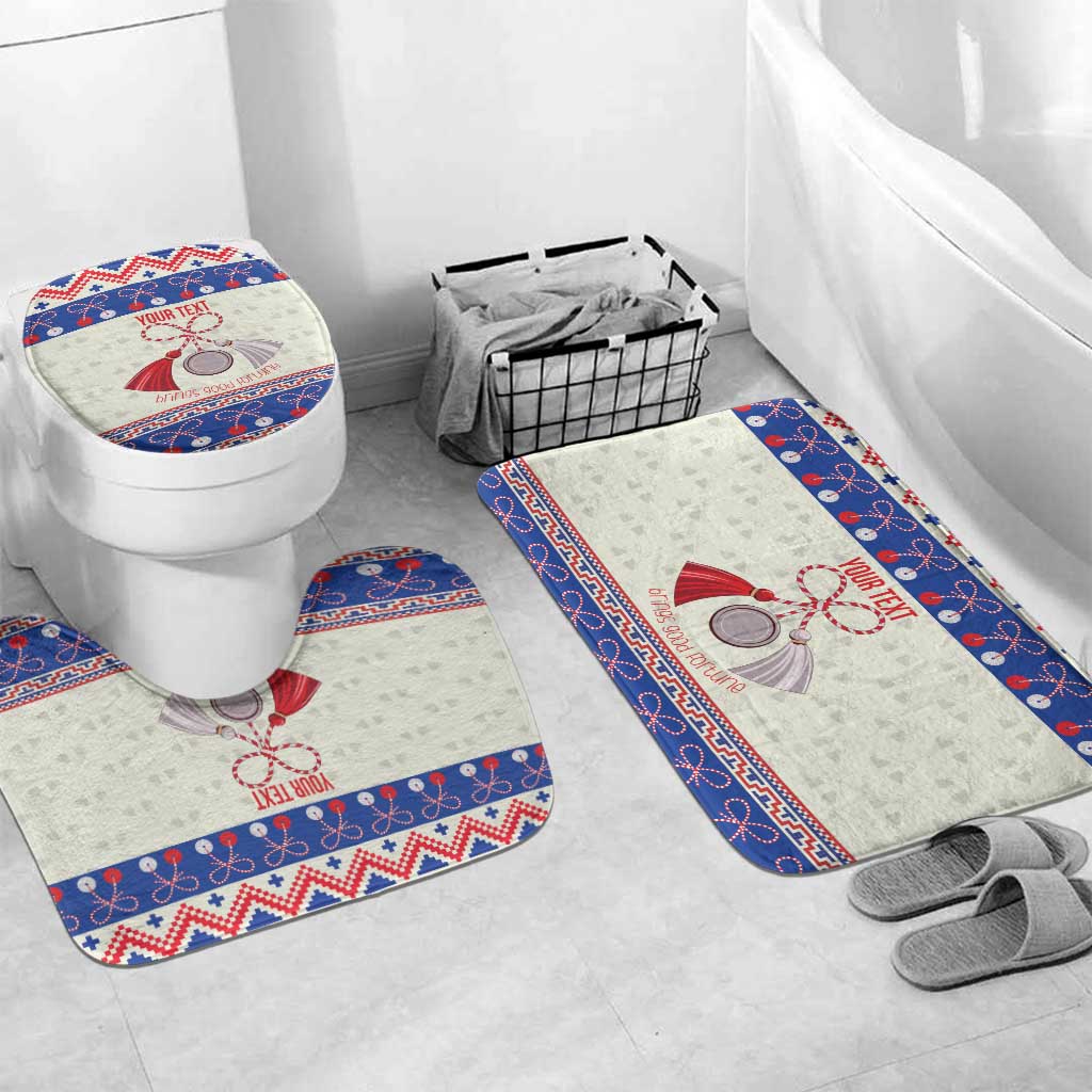 Personalized Moldova Christmas Bathroom Set Martisor Moldova Traditional - Wonder Print Shop