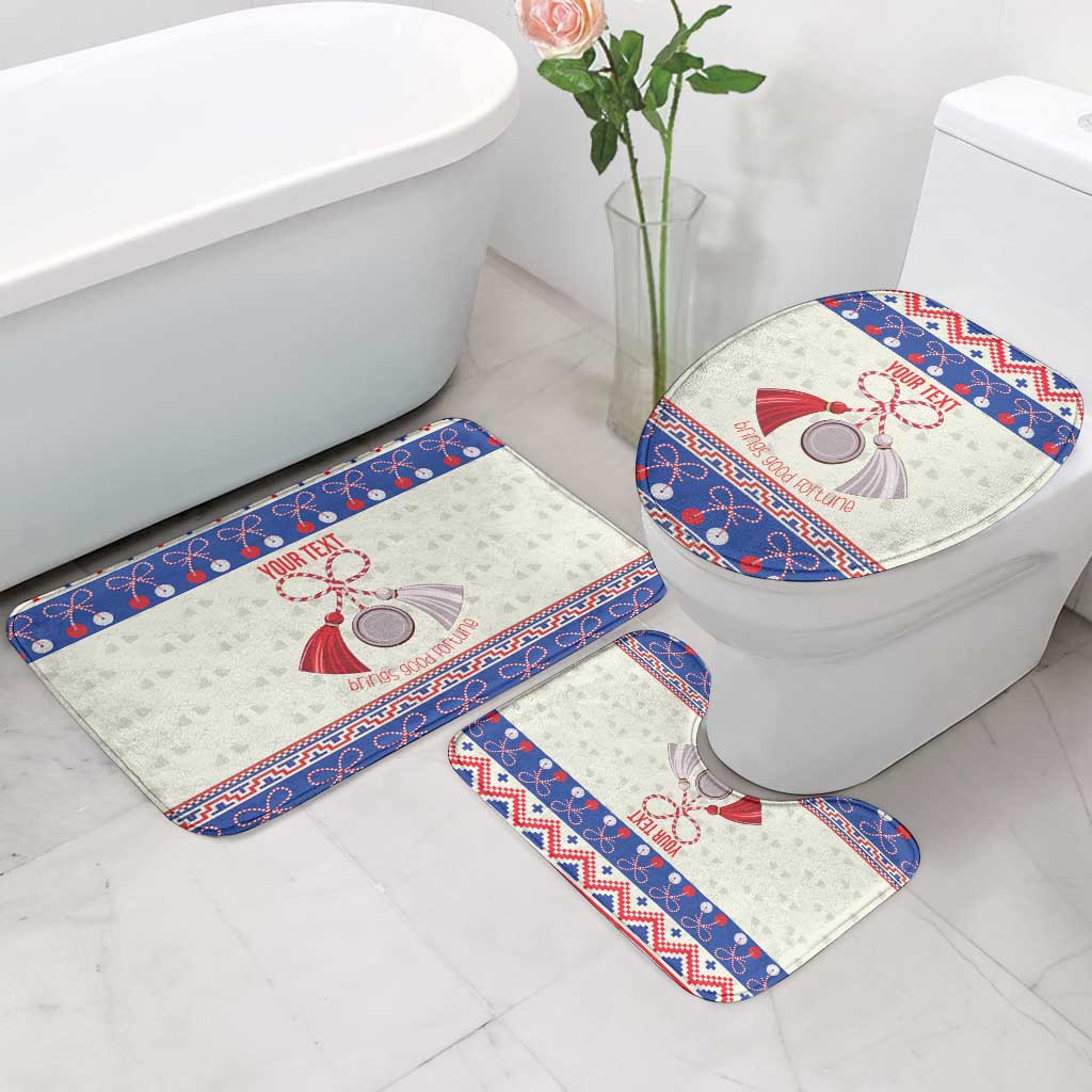 Personalized Moldova Christmas Bathroom Set Martisor Moldova Traditional - Wonder Print Shop