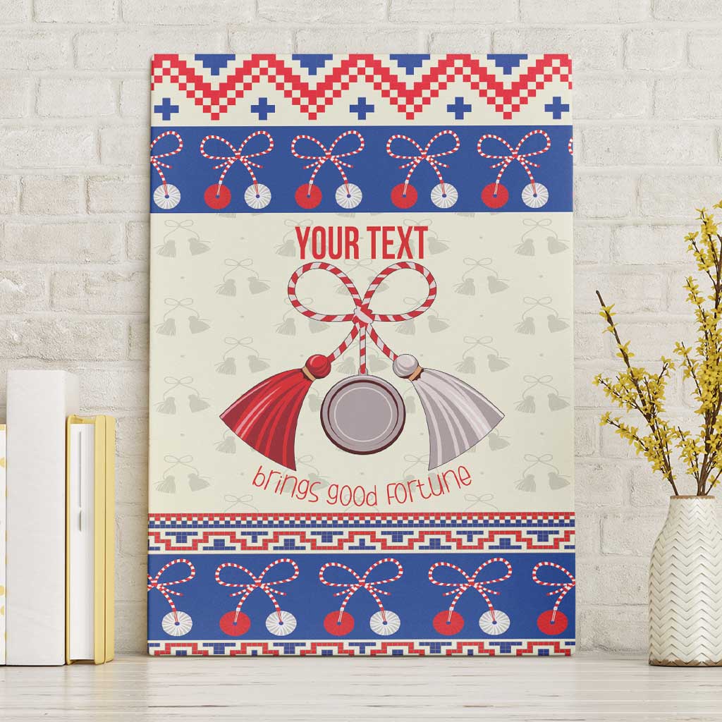Personalized Moldova Christmas Canvas Wall Art Martisor Moldova Traditional - Wonder Print Shop
