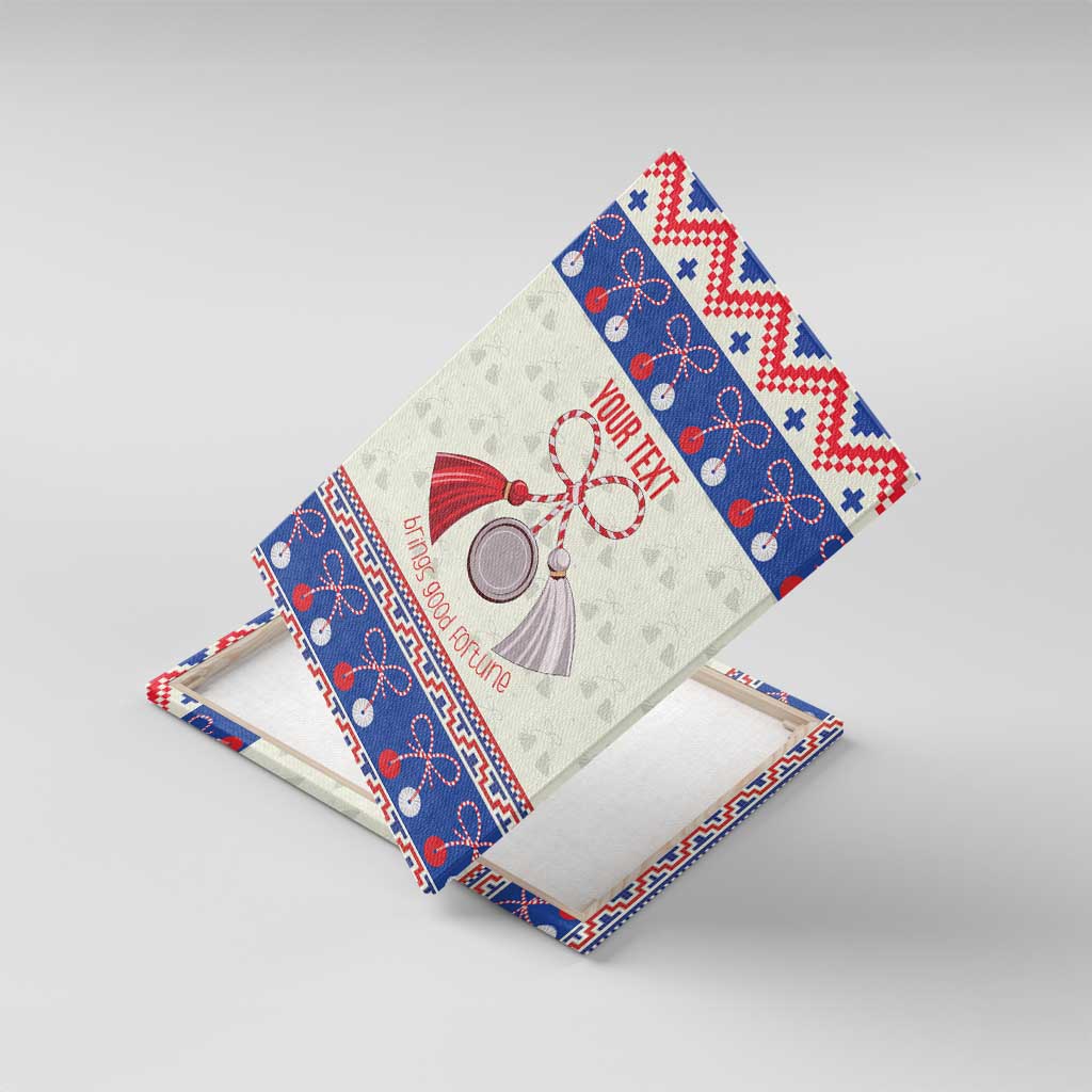 Personalized Moldova Christmas Canvas Wall Art Martisor Moldova Traditional - Wonder Print Shop