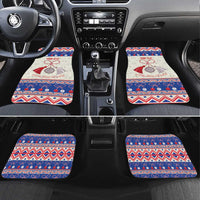 Personalized Moldova Christmas Car Mats Martisor Moldova Traditional - Wonder Print Shop