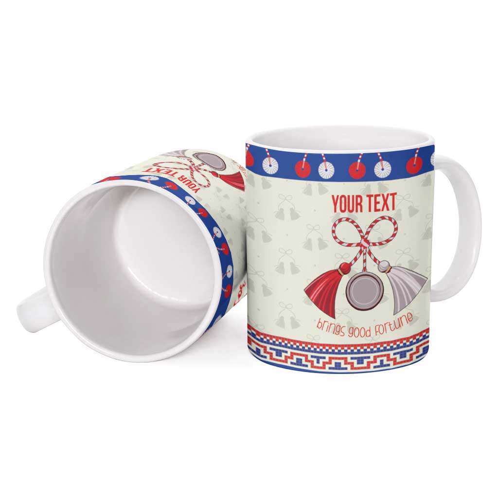 Personalized Moldova Christmas Ceramic Mug Martisor Moldova Traditional - Wonder Print Shop