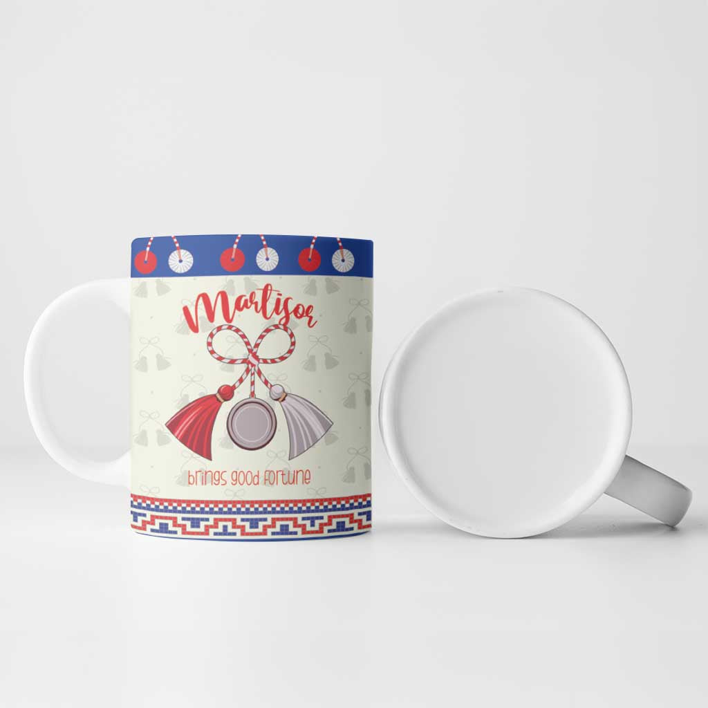 Personalized Moldova Christmas Ceramic Mug Martisor Moldova Traditional - Wonder Print Shop