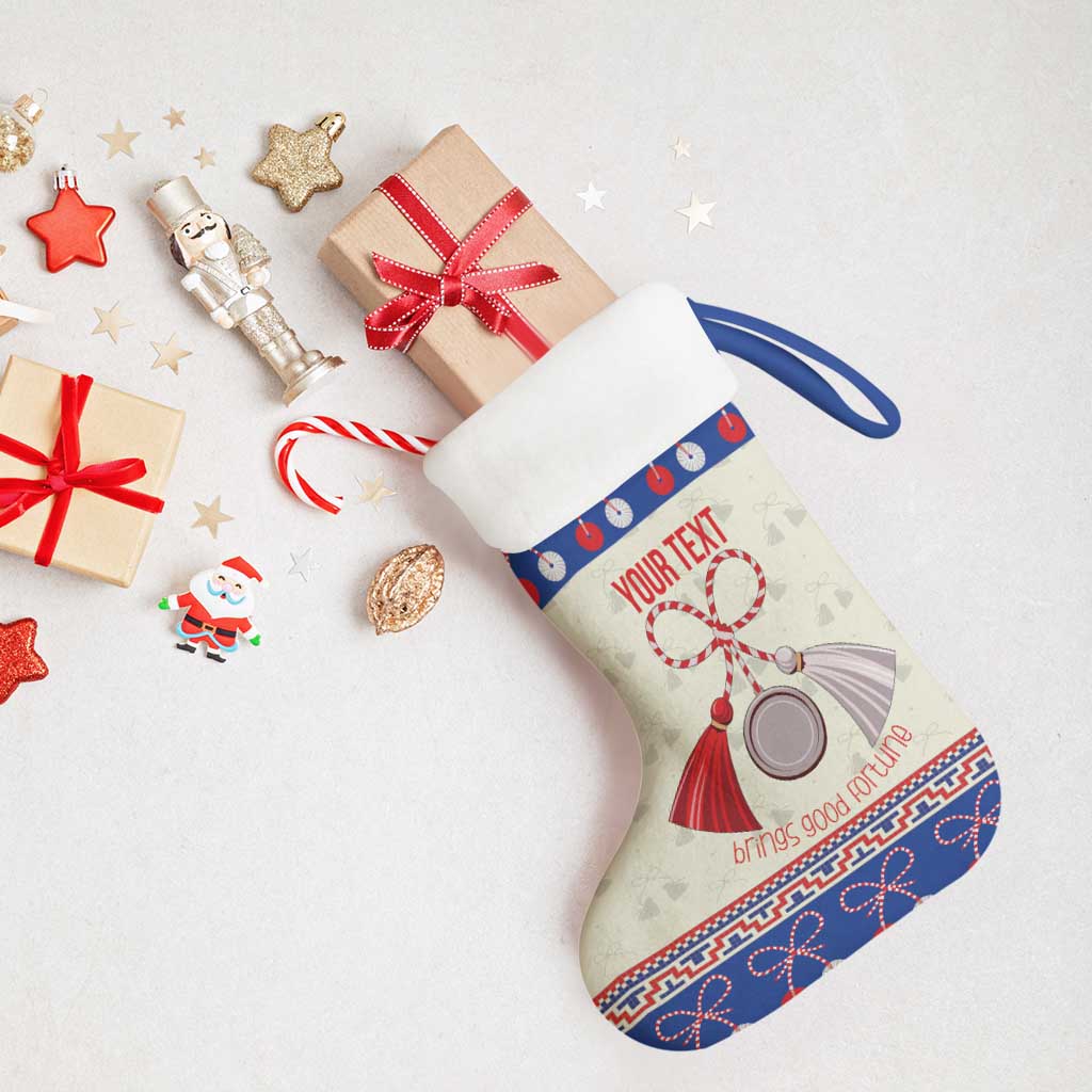Personalized Moldova Christmas Stocking Martisor Moldova Traditional - Wonder Print Shop