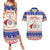 Personalized Moldova Christmas Couples Matching Summer Maxi Dress and Hawaiian Shirt Martisor Moldova Traditional - Wonder Print Shop