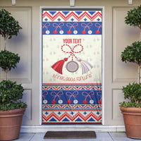 Personalized Moldova Christmas Door Cover Martisor Moldova Traditional - Wonder Print Shop