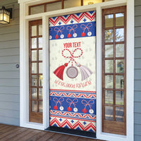 Personalized Moldova Christmas Door Cover Martisor Moldova Traditional - Wonder Print Shop