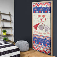 Personalized Moldova Christmas Door Cover Martisor Moldova Traditional - Wonder Print Shop