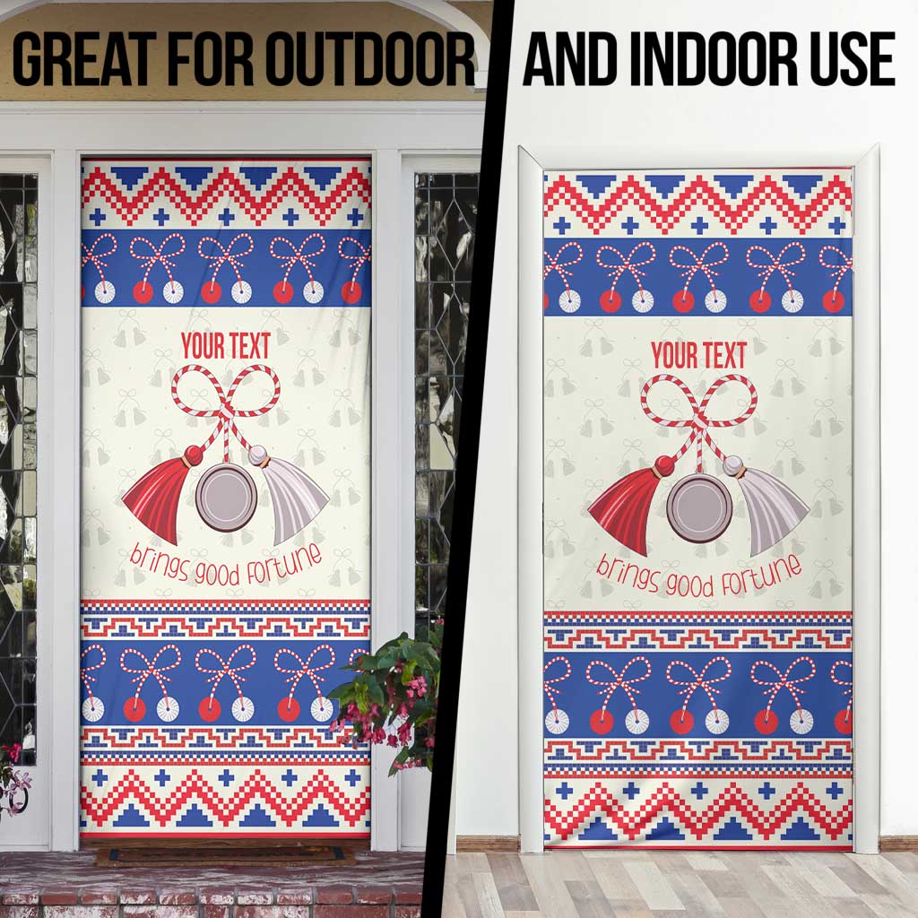 Personalized Moldova Christmas Door Cover Martisor Moldova Traditional - Wonder Print Shop