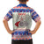 Personalized Moldova Christmas Family Matching Short Sleeve Bodycon Dress and Hawaiian Shirt Martisor Moldova Traditional - Wonder Print Shop