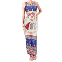 Personalized Moldova Christmas Family Matching Tank Maxi Dress and Hawaiian Shirt Martisor Moldova Traditional - Wonder Print Shop