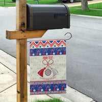 Personalized Moldova Christmas Garden Flag Martisor Moldova Traditional - Wonder Print Shop