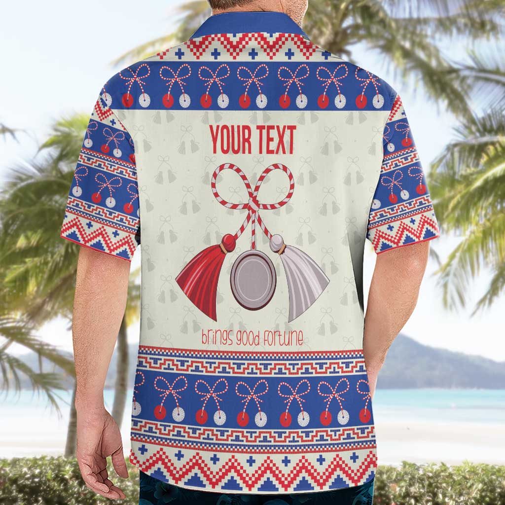 Personalized Moldova Christmas Hawaiian Shirt Martisor Moldova Traditional - Wonder Print Shop