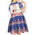 Personalized Moldova Christmas Kid Short Sleeve Dress Martisor Moldova Traditional - Wonder Print Shop