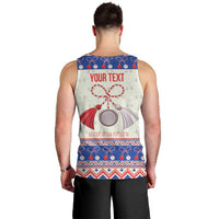 Personalized Moldova Christmas Men Tank Top Martisor Moldova Traditional - Wonder Print Shop