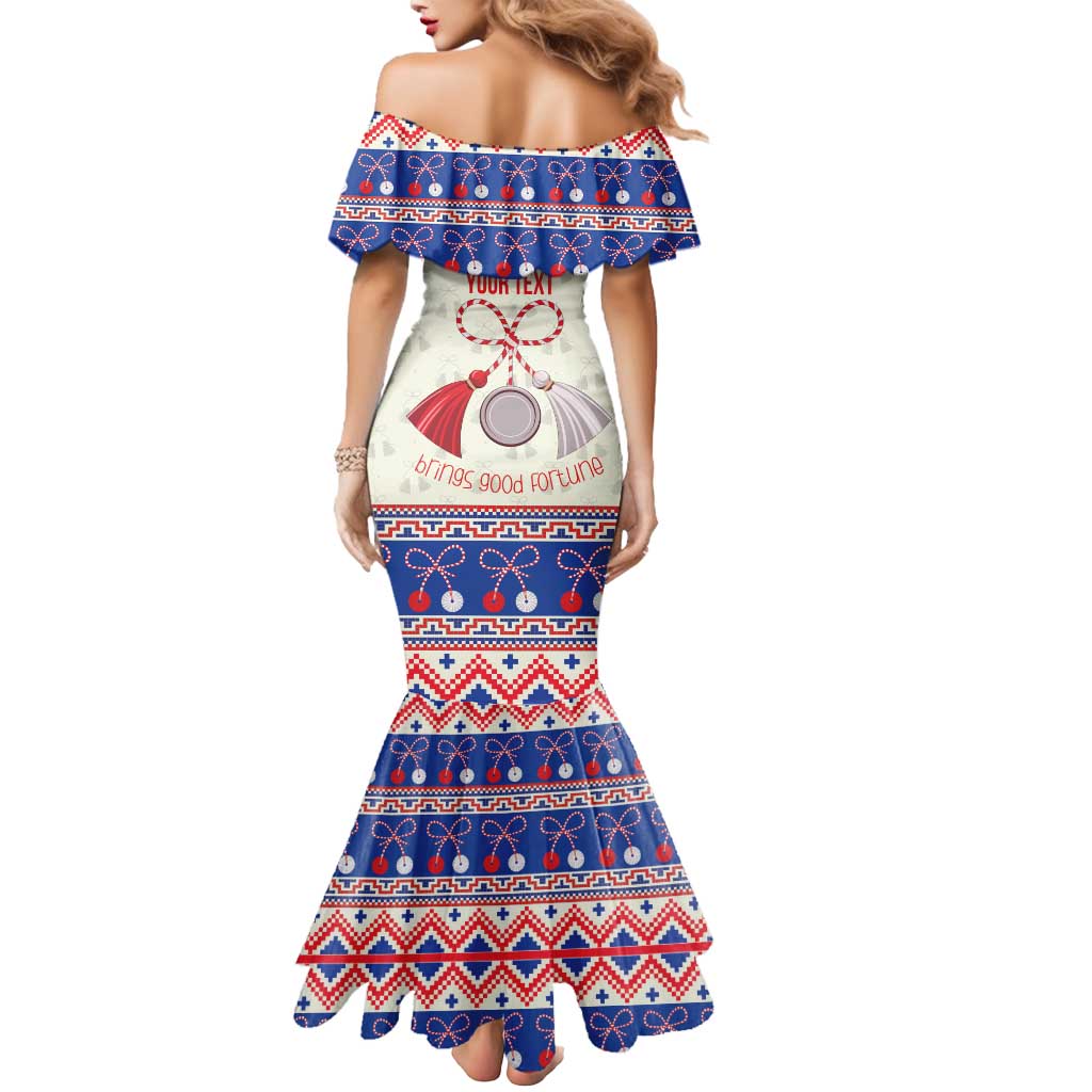 Personalized Moldova Christmas Mermaid Dress Martisor Moldova Traditional - Wonder Print Shop
