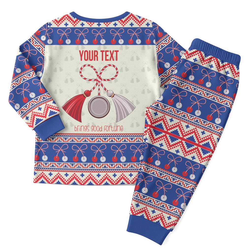 Personalized Moldova Christmas Pajama Set Martisor Moldova Traditional - Wonder Print Shop