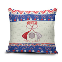 Personalized Moldova Christmas Pillow Cover Martisor Moldova Traditional - Wonder Print Shop